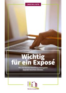 Was für ein gutes Exposé wichtig ist
