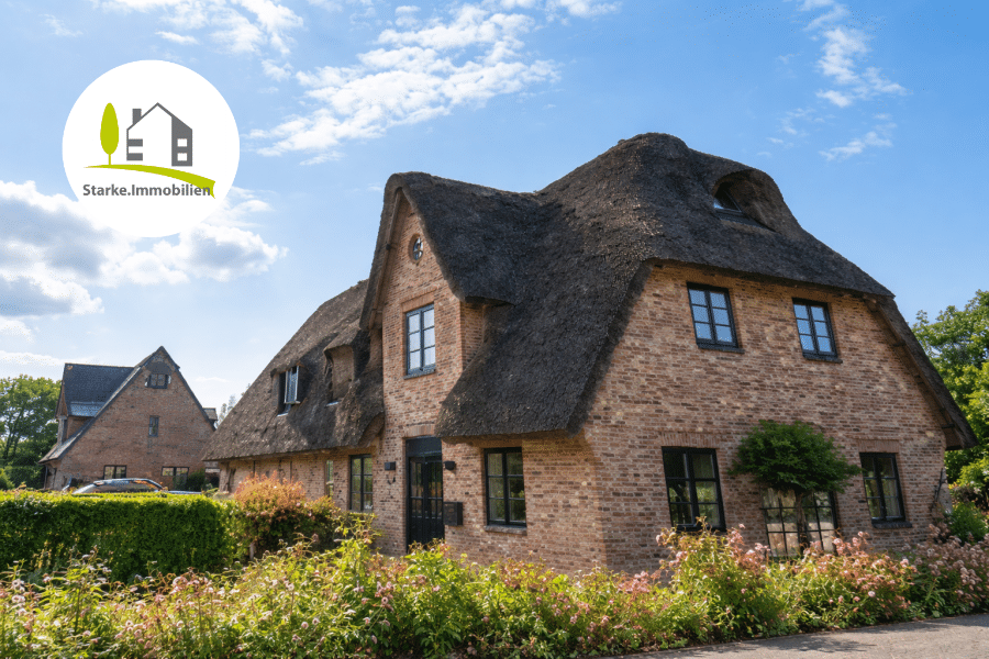 Friesenhaus mit Reetdach in Tinnum