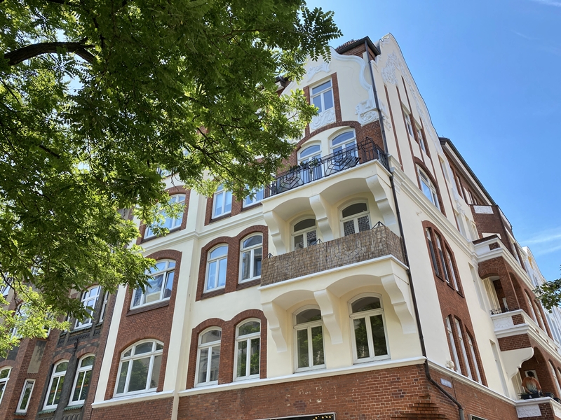 Hausansicht in Kiel Gaarden