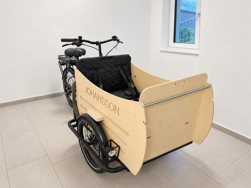 Lastenrad für die Bewohner Lastenrad für die Bewohner